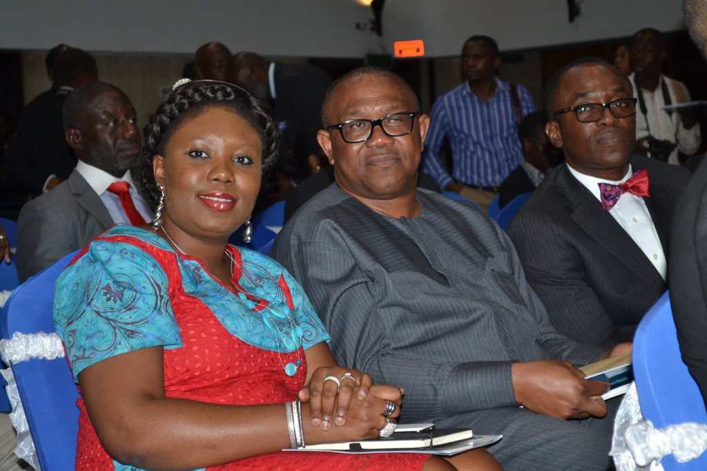 with former Governor of Anambra State Mr Peter Obi